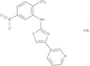 N-(2-Methyl-5-nitrophenyl)-4-(3-pyridinyl)-2-thiazolamineHydrobromide