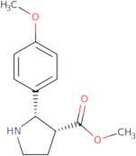 2-(4-Methoxy-phenyl)-pyrrolidine-3-carboxylic acid methylester