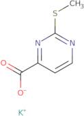 2-(Methylthio)-4-pyrimidinecarboxylic acid potassiumsalt