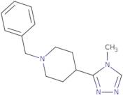 4-(4-Methyl-4H-1,2,4-triazol-3-yl)-1-(phenylmethyl)piperidine