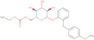 2-(4-Methoxybenzyl)phenyl6-O-(ethoxycarbonyl)-beta-D-glucopyranoside