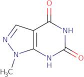 1-Methyl-1H-pyrazolo[3,4-d]pyrimidine-4,6(5H,7H)-dione