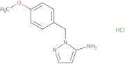 1- (4- Methoxybenzyl) - 1H- pyrazol-5-amine HCl