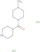 (4-Methylpiperazin-1-yl)piperidin-4-yl-methanone dihydrochloride
