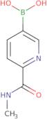 6-(N-MethylaMidocarboxy)pyridine-3-boronic acid