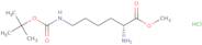 methyl(2R)-2-amino-6-[(2-methylpropan-2-yl)oxycarbonylamino]hexanoate,hydrochloride