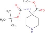 Methyl 4-N-Boc-aminopiperidine-4-carboxylate