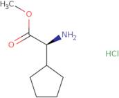 (S)-Methyl 2-amino-2-cyclopentylacetate hydrochloride