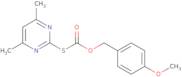 p-Methoxybenzyl S-(4,6-Dimethylpyrimidin-2-yl)thiocarbonate