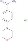 4-(Morpholin-4-yl)benzene-1-carboximidamide hydrochloride