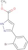 Methyl 5-(2-bromophenyl)-1H-pyrazole-3-carboxylate