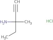3-Methylpent-1-yn-3-amine hydrochloride