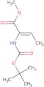 (Z)-Methyl 2-(tert-butoxycarbonylamino)but-2-enoate