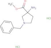 Methyl 3-amino-1-benzylpyrrolidine-3-carboxylate dihydrochloride