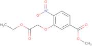 Methyl 3-(2-ethoxy-2-oxoethoxy)-4-nitrobenzoate