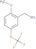 (2-Methoxy-5-(trifluoromethoxy)phenyl)methanamine