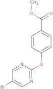 Methyl 4-(5-bromopyrimidin-2-yloxy)benzoate