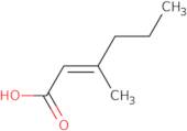 (2E)-3-Methyl-2-hexenoic acid