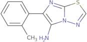 6-(2-Methylphenyl)imidazo[2,1-b][1,3,4]thiadiazol-5-amine