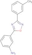 3-[3-(3-Methylphenyl)-1,2,4-oxadiazol-5-yl]aniline