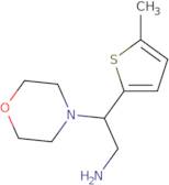 2-(5-Methylthiophen-2-yl)-2-(morpholin-4-yl)ethan-1-amine