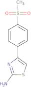 4-[4-(Methylsulfonyl)phenyl]thiazol-2-amine