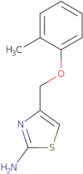 4-[(2-Methylphenoxy)methyl]-1,3-thiazol-2-amine