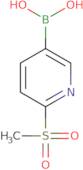 6-(Methylsulfonyl)pyridine-3-boronic Acid