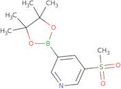 5-(Methylsulfonyl)pyridine-3-boronic acid pinacol ester