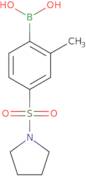 2-Methyl-4-(pyrrolidin-1-ylsulfonyl)phenylboronic acid