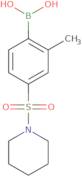 2-Methyl-4-(piperidin-1-ylsulfonyl)phenylboronic acid
