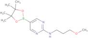 2-(3-Methoxypropylamino)pyrimidine-5-boronic acid, pinacol ester