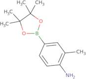 2-Methyl-4-(4,4,5,5-tetramethyl-1,3,2-dioxaborolan-2-yl)aniline