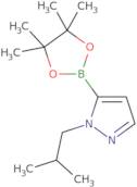 1-(2-Methylpropyl)-5-(4,4,5,5-tetramethyl-1,3,2-dioxaborolan-2-yl)-1H-pyrazole