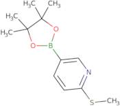 2-Methylthiopyridine-5-boronic acid pinacol ester