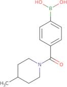 4-(4-Methylpiperidine-1-carbonyl)phenylboronic acid