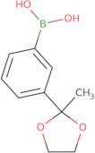 3-(2-Methyl-1,3-dioxolan-2-yl)phenylboronic acid