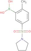 2-Methyl-5-(pyrrolidin-1-ylsulfonyl)phenylboronic acid