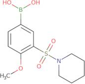 4-Methoxy-3-(piperidin-1-ylsulfonyl)phenylboronic acid