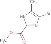 Methyl 4- bromo- 5- methyl- 1H- imidazole- 2- carboxylate