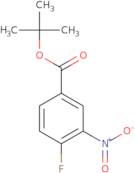 2-Methyl-2-propanyl 4-fluoro-3-nitrobenzoate