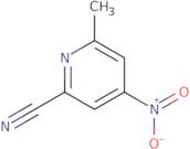 6-Methyl-4-nitropyridine-2-carbonitrile