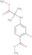 Methyl 2-fluoro-4-[(1-methoxy-2-methyl-1-oxopropan-2-yl)amino]benzoate