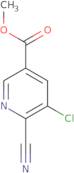 Methyl 5-chloro-6-cyanonicotinate