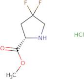 (S)-Methyl 4,4-difluoropyrrolidine-2-carboxylate hydrochloride