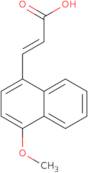 3-(4-methoxy-1-naphthyl)acrylic acid