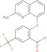 1-(2-Methyl(8-quinolyloxy))-2-nitro-4-(trifluoromethyl)benzene