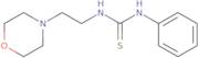 ((2-Morpholin-4-ylethyl)amino)(phenylamino)methane-1-thione