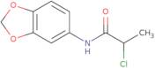 N-[3,4-(Methylenedioxy)phenyl]-2-chloropropanamide