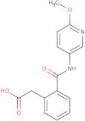 2-(2-(N-(6-Methoxy-3-pyridyl)carbamoyl)phenyl)acetic acid